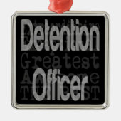 留置担当官 メタルオーナメント (正面)