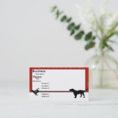 畜舎動物の名刺 名刺 (スタンド正面)