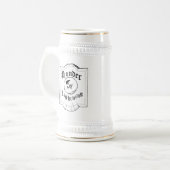 略奪および稲妻の公式のビールのジョッキ ビールジョッキ (正面左)