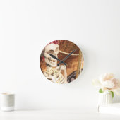 略奪のパーティー! ラウンド壁時計 (ホーム)