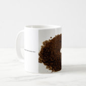 略奪品の土のマグ コーヒーマグカップ (正面左)