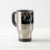 略奪者の写真の銀のタンブラー トラベルマグ (正面左)