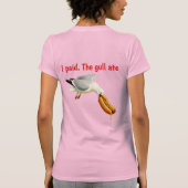 略奪 – 鳥類の遊びの達人 Tシャツ (裏面)