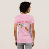 略奪 – 鳥類の遊びの達人 Tシャツ (裏面フル)