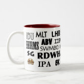 略称のコーヒー・マグ ツートーンマグカップ (左)