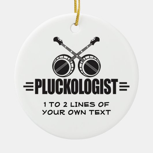 番おもしろい条 セラミックオーナメント (正面)