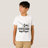 番上選手に気さくされる漫画の犬 Tシャツ (正面フル)