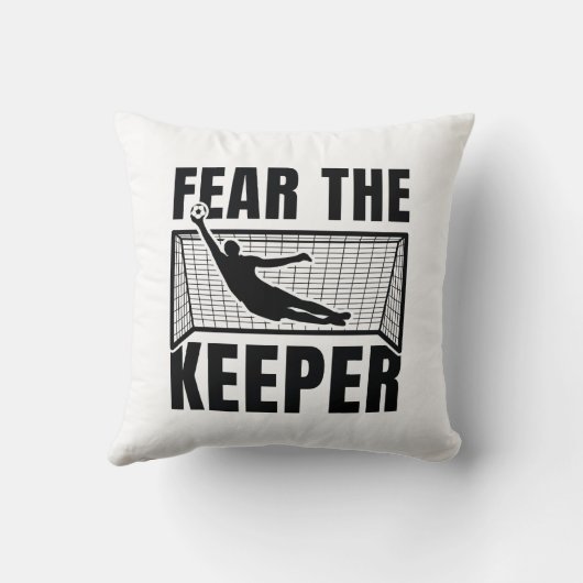 番人を恐れる クッション (裏面)