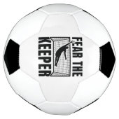 番人を恐れる サッカーボール (回転)