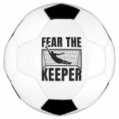 番人を恐れる サッカーボール (正面)