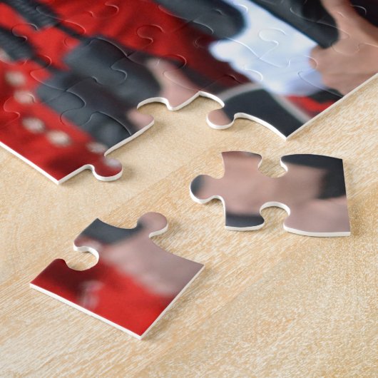 番兵の交代 ジグソーパズル (側面)