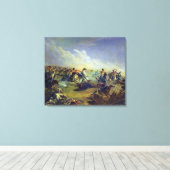 番兵はワルシャワ近郊を攻撃している キャンバスプリント (インサイチュ (ウッドフロア))