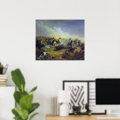 番兵はワルシャワ近郊を攻撃している ポスター (ホームオフィス)