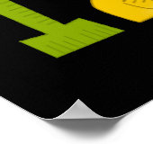 番号お洒落ポスター ポスター (角)