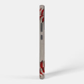 番号がカスタマイズできる野球ボール SAMSUNG GALAXYケース (右側面)