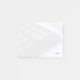 番号と符号の鍵 ポストイット