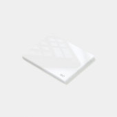 番号と符号の鍵 ポストイット (アングル)