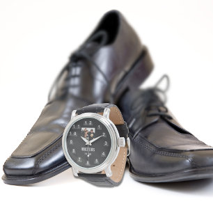 番号の反転の写真のカスタム 腕時計