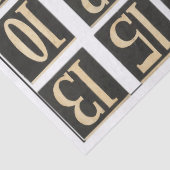 番号を付けられたがらくたジャーナル要素 薄葉紙 (詳細)