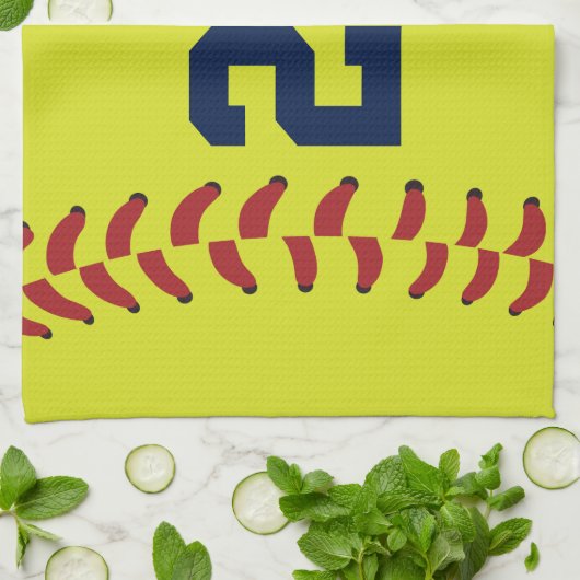 番号を付けられたタオルをカスタマイズ キッチンタオル (折り畳み)