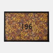 番号を使用して独自のドアマットを作成する ドアマット (正面)