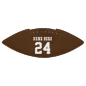 番号カスタムのパーソナライズタイポグラフィ アメリカンフットボール (パネル)