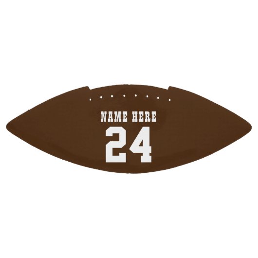 番号カスタムのパーソナライズタイポグラフィ アメリカンフットボール (パネル)