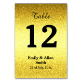 番号カスタム付きテーブルカード テーブルナンバー (裏面)