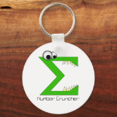 番号クランチャーキーチェーン キーホルダー (正面)