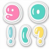 番号ステッカー シール (正面)