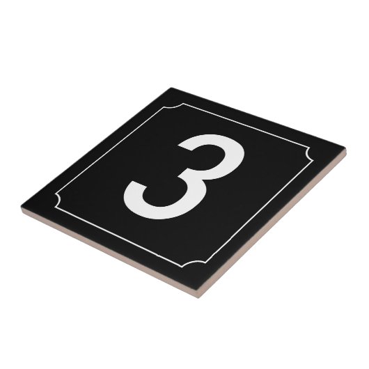 番号プラカード タイル (側面)