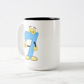 番号付きマグカップ ツートーンマグカップ (正面左)