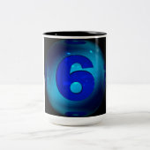 番号付きマグカップ ツートーンマグカップ (中央)