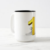 番号付きマグカップ ツートーンマグカップ (正面左)