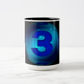 番号付きマグカップ ツートーンマグカップ (中央)