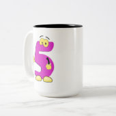 番号付きマグカップ ツートーンマグカップ (正面左)