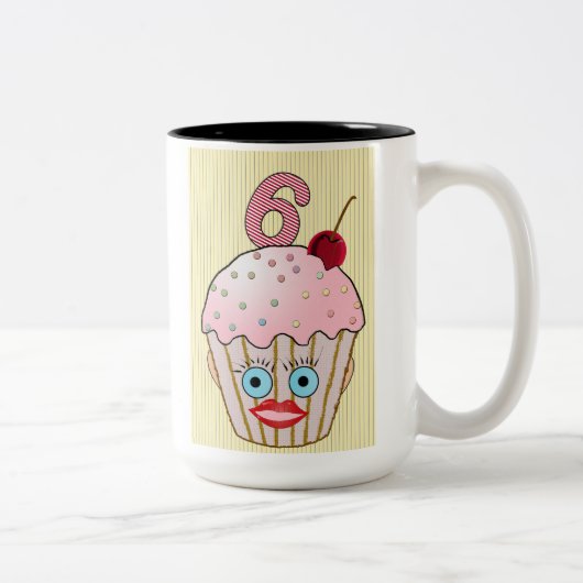 番号付きマグカップ ツートーンマグカップ (右)