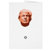 番号絵を描カード： Donald Trump (裏面)