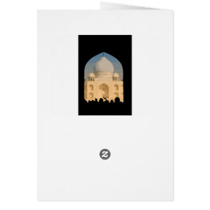 番号絵を描カード: Taj Mahal