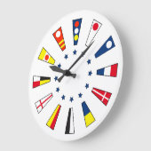 番号航海のウォールクロック ラージ壁時計 (傾斜)