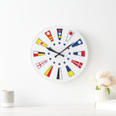 番号航海のウォールクロック ラージ壁時計 (ホーム)