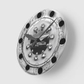 番号18ホイーリン時計 ラウンド壁時計 (傾斜)