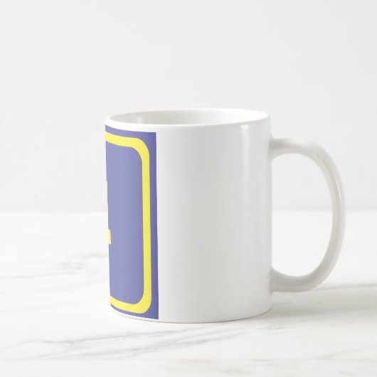 番号1 コーヒーマグカップ (右)