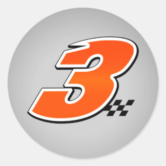 番号3 – ステッカー