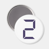 番号 – 2 - 2 マグネット (正面/裏面)