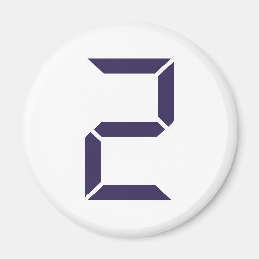 番号 – 2 - 2 マグネット (正面)