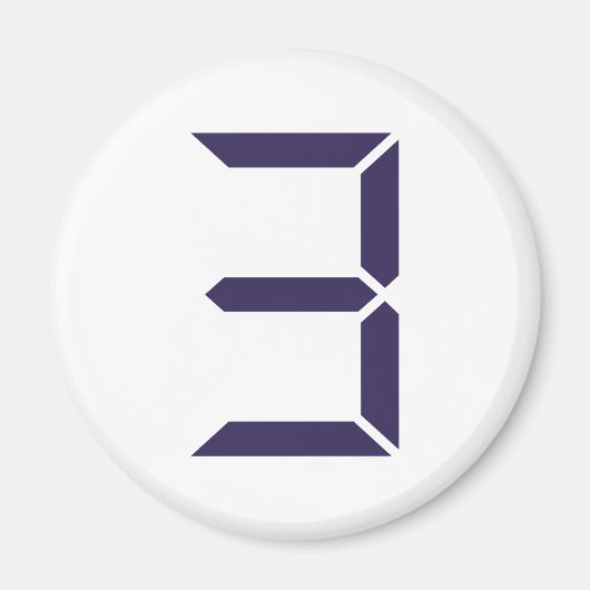 番号 – 3 - 3 マグネット (正面)