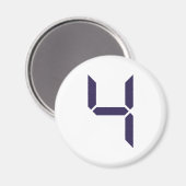 番号 – 4 - 4 マグネット (正面/裏面)