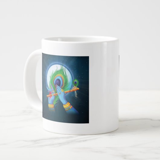 番吊 ジャンボコーヒーマグカップ (正面左)