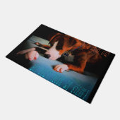 番犬 ドアマット (アングル)